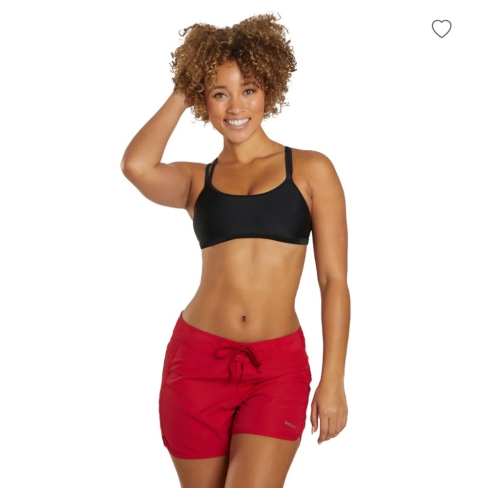 Sporti NWT Women’s Red 4” Board Short